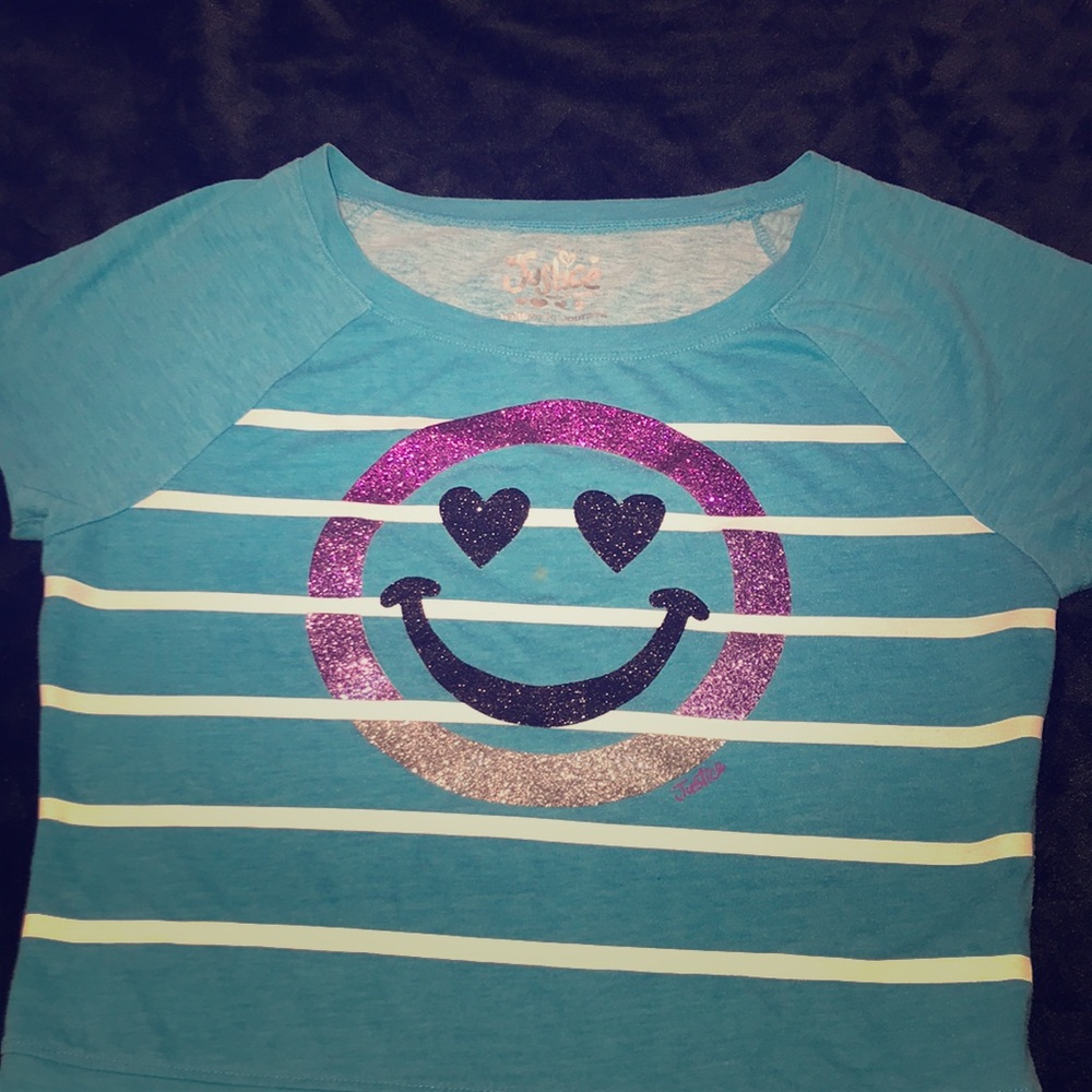 Justice T-shirt size 8.